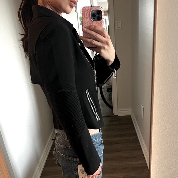 Aritzia black moto jacket - Picture 8 of 11